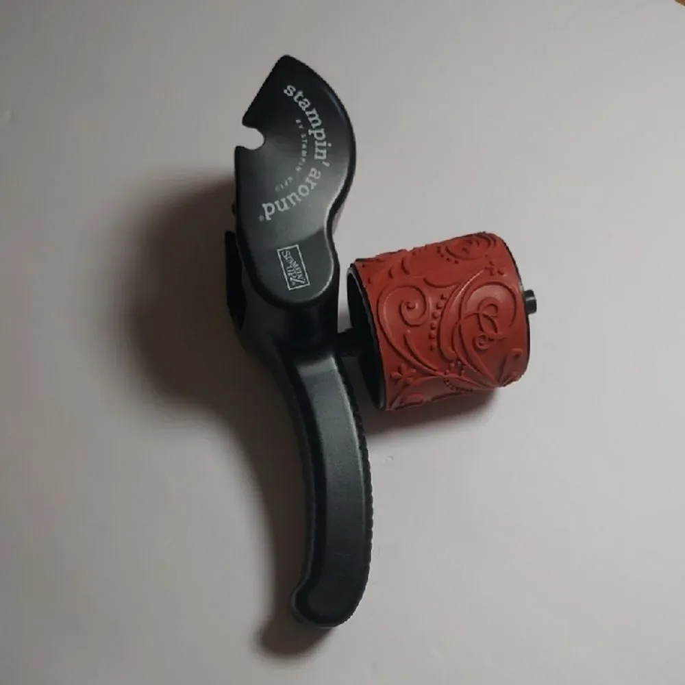 Stampin Up! Stamp Roller So Swirly Rubber Wheel Stamp